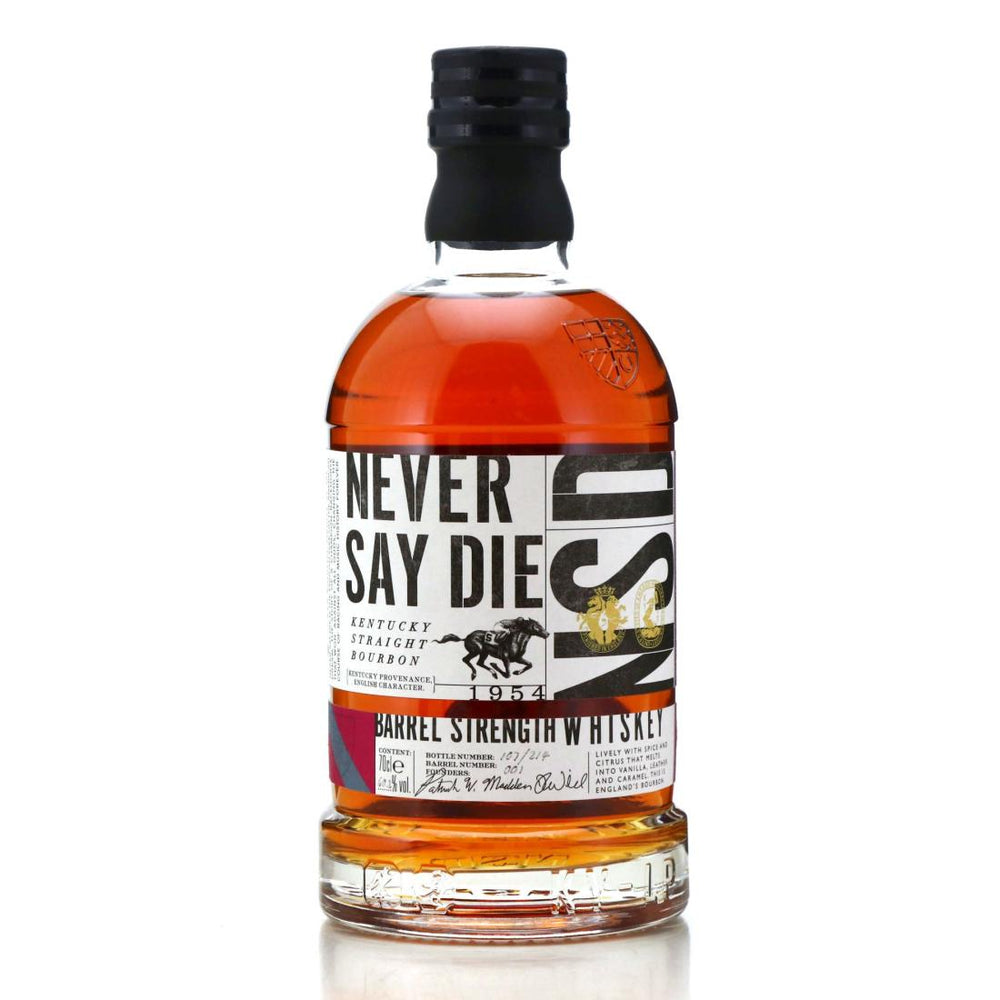Never Say Die Bourbon Cask Strength #001 BBS Selection - NativeSpiritsOnline