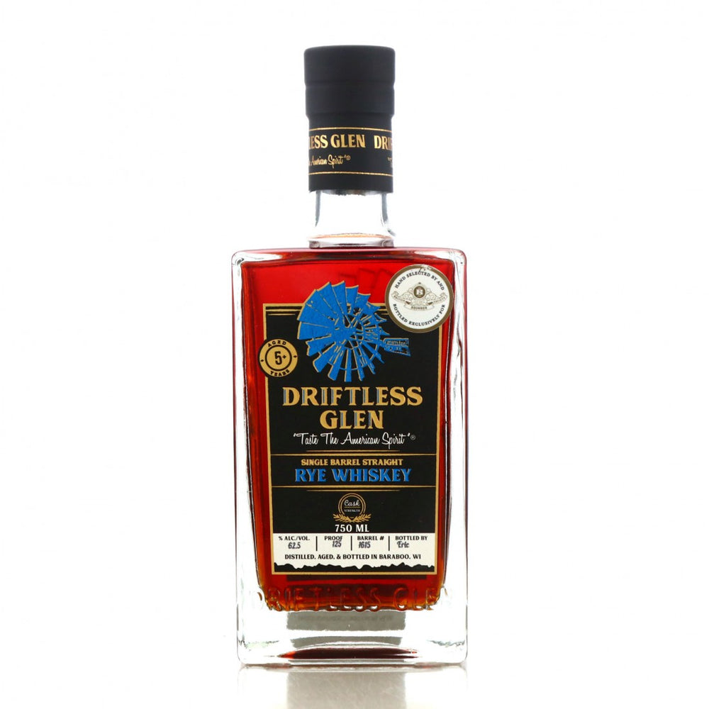 Driftless Glen Single Barrel Rye - British Bourbon Society Selection